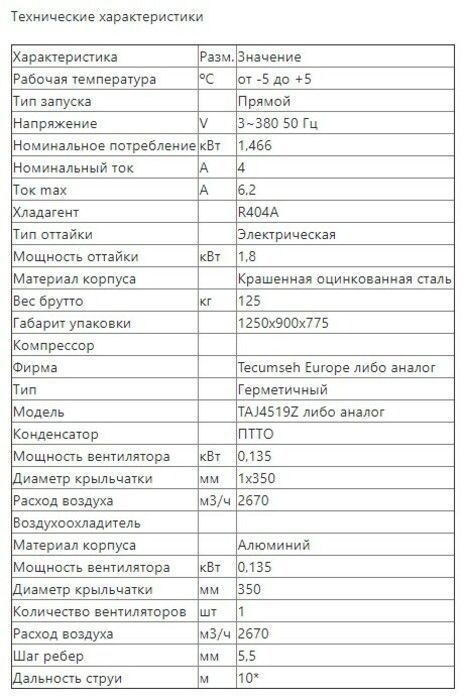 Сплит-система среднетемпературная Intercold МСМ 331 (опция -30° С, 30-31 м3) - фото 7